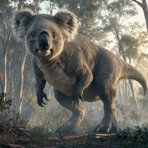 Koala + Tyrannosaurus rex